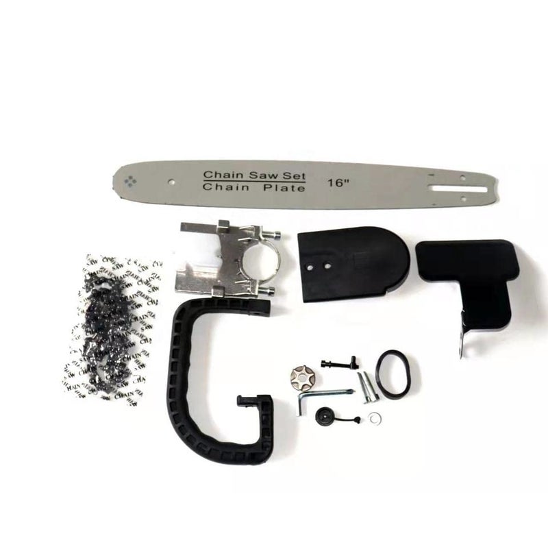 MLD MLD Chainsaw Electric Drill Modified To Electric Chainsaw Tool Attachment Electric Chainsaws Accessory Woodworking Tool (Size : 16 Inch, Type : Angle Grinder Attachment)  - Image 3