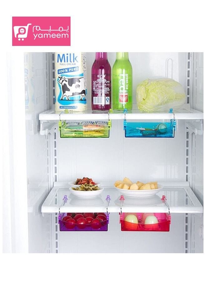 ياميم درج تخزين طبقة التقسيم قابل للتعديل لثلاجة الثلاجة - Image 3