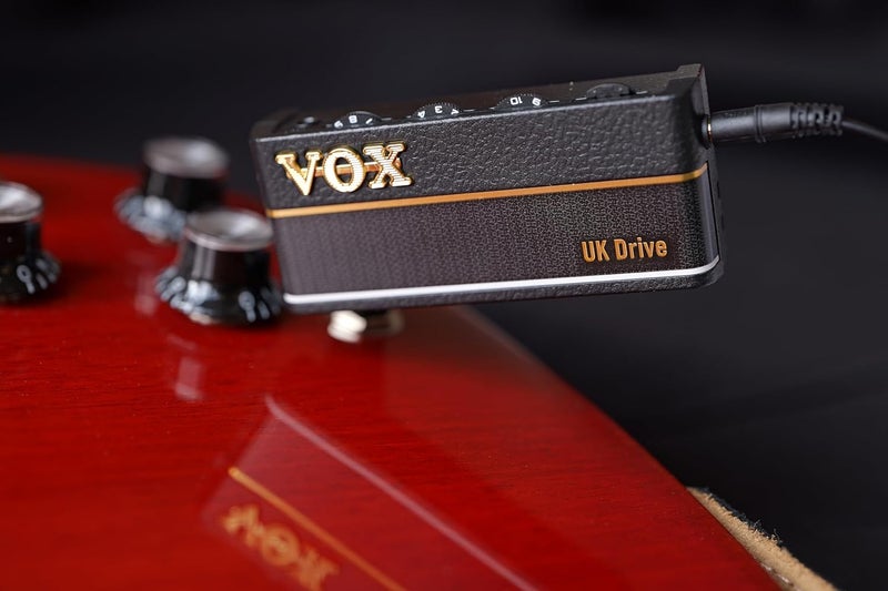 VOX amPlug 3 UK Drive مضخم صوت سماعات الجيتار مع 2 قنوات، تأثيرات ستيريو، إيقاعات مدمجة، ومدخل AUX - Image 5