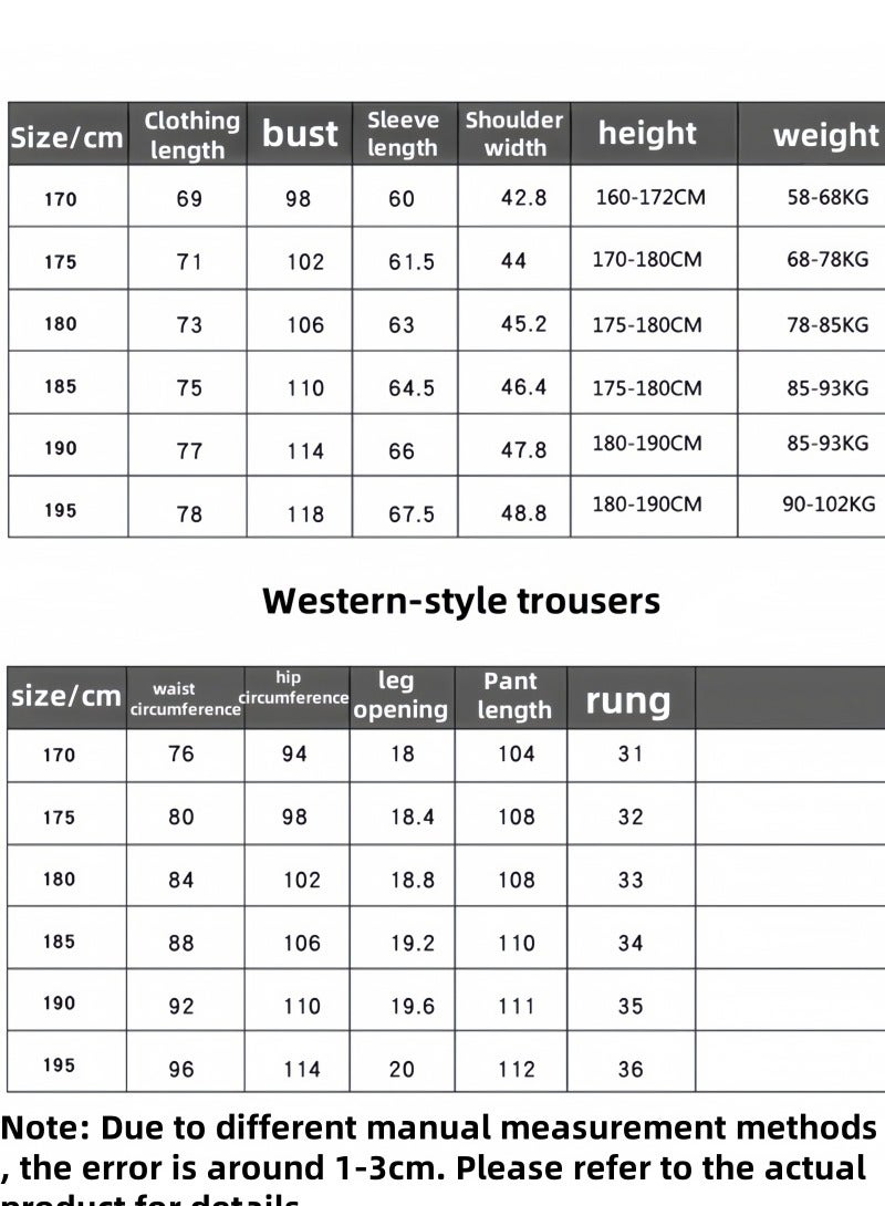 KUYING Business Slim-fit Suit Set In Two Pieces  - Image 4