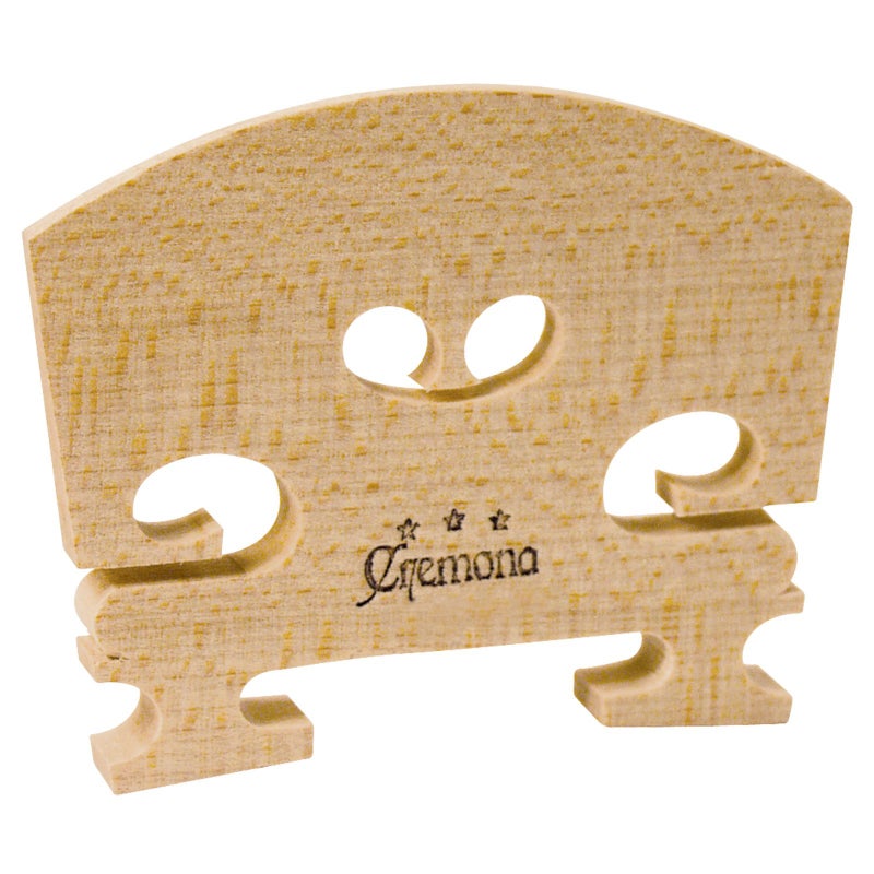 Cremona VP-203 3-star Violin Bridge - 1/8 Size - Image 5