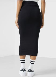 Ginger Basics Tube Midi Skirt  - Image 3