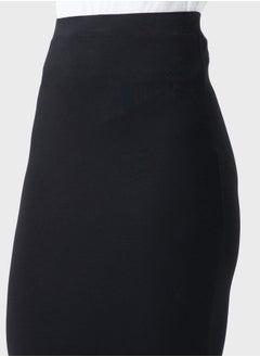 Ginger Basics Tube Midi Skirt  - Image 4
