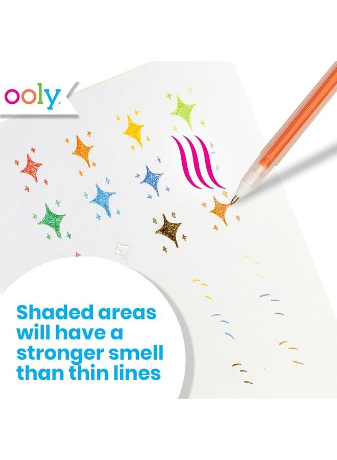 Ooly Scented Yummy Yummy Glitter Gel Pens Set of 12-1.00mm NIB Scented Glitter Pens for Kids and Adults, Art and Stationery Supplies - Image 5