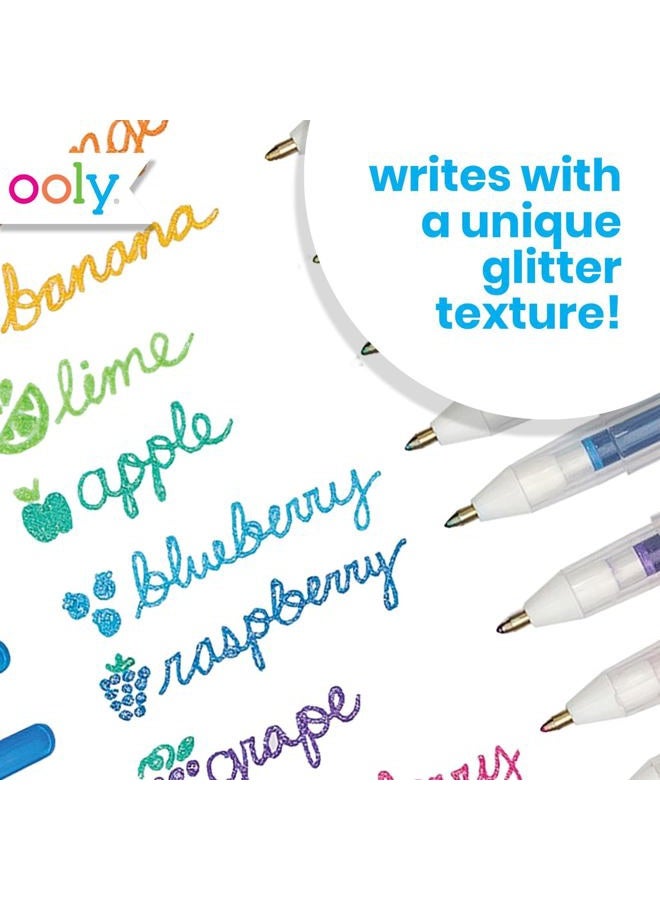 Ooly Scented Yummy Yummy Glitter Gel Pens Set of 12-1.00mm NIB Scented Glitter Pens for Kids and Adults, Art and Stationery Supplies - Image 2