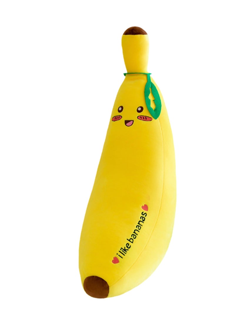 35 CM Cute Cartoon Banana Shape Plush Toy Soft Stuffed Creativity Doll For Girls And Boys All Ages Gift - Image 1