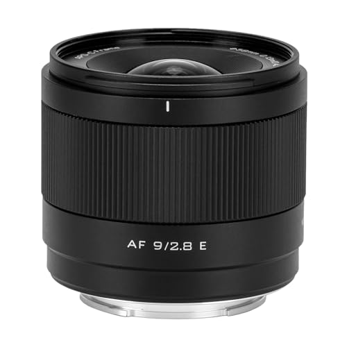 VILTROX 9mm F2.8 E, AF 9mm F2.8 E Mount Lens for Sony E, APS-C Prime Wide Angle Lens for Sony a6400 a6500 a6600 ZV-E10 FX30 a93 ZV-E10II a7Ⅲ a7RⅢ a7Ⅳ a7RⅣ a7CII - Image 2