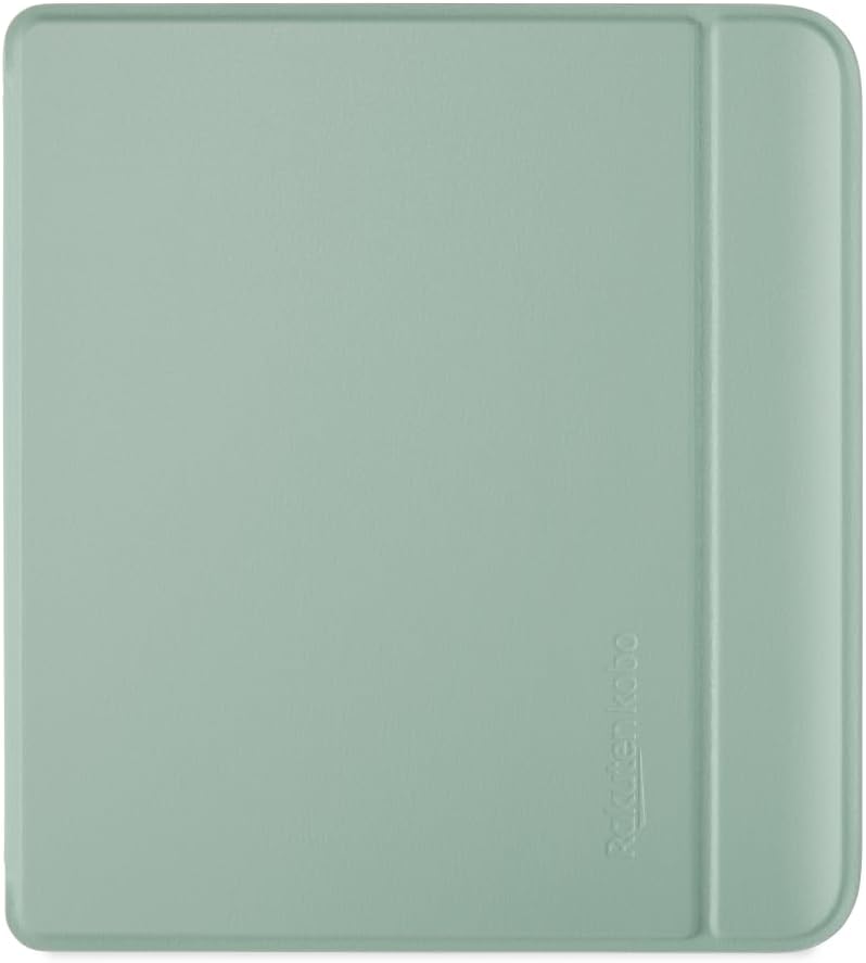 Kobo Libra Colour SleepCover Case  Garden Green Basic  SleepWake Technology  Builtin 2Way Stand  Vegan Leather  Compatible with 7 Kobo Libra Colour eReader - Image 1