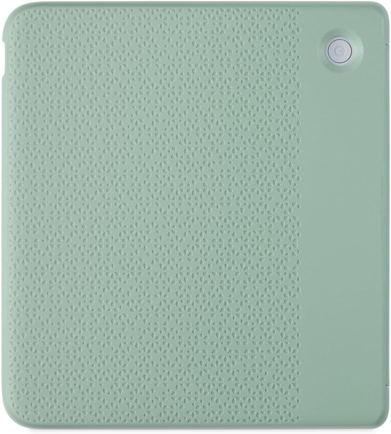 Kobo Libra Colour SleepCover Case  Garden Green Basic  SleepWake Technology  Builtin 2Way Stand  Vegan Leather  Compatible with 7 Kobo Libra Colour eReader - Image 2