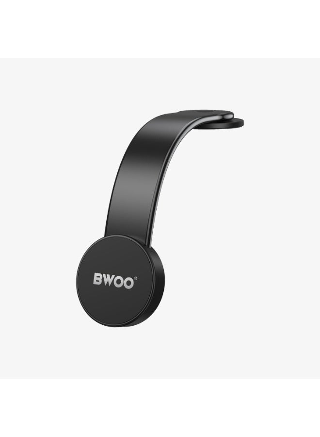 بوو حامل موبايل مغناطيسي للسيارة BWOO-ZJ133 قابل للانحناء والدوران 360° للتابلوه والزجاج الأمامي - Image 1