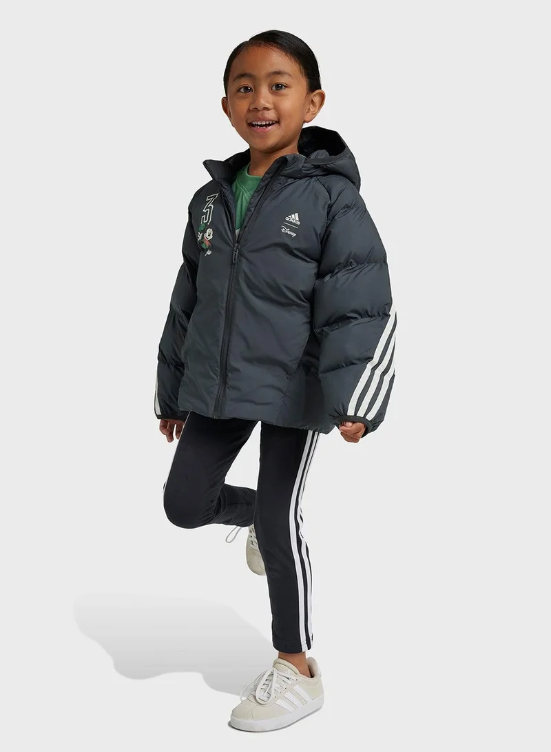 adidas جاكيت تدريب رمادي
