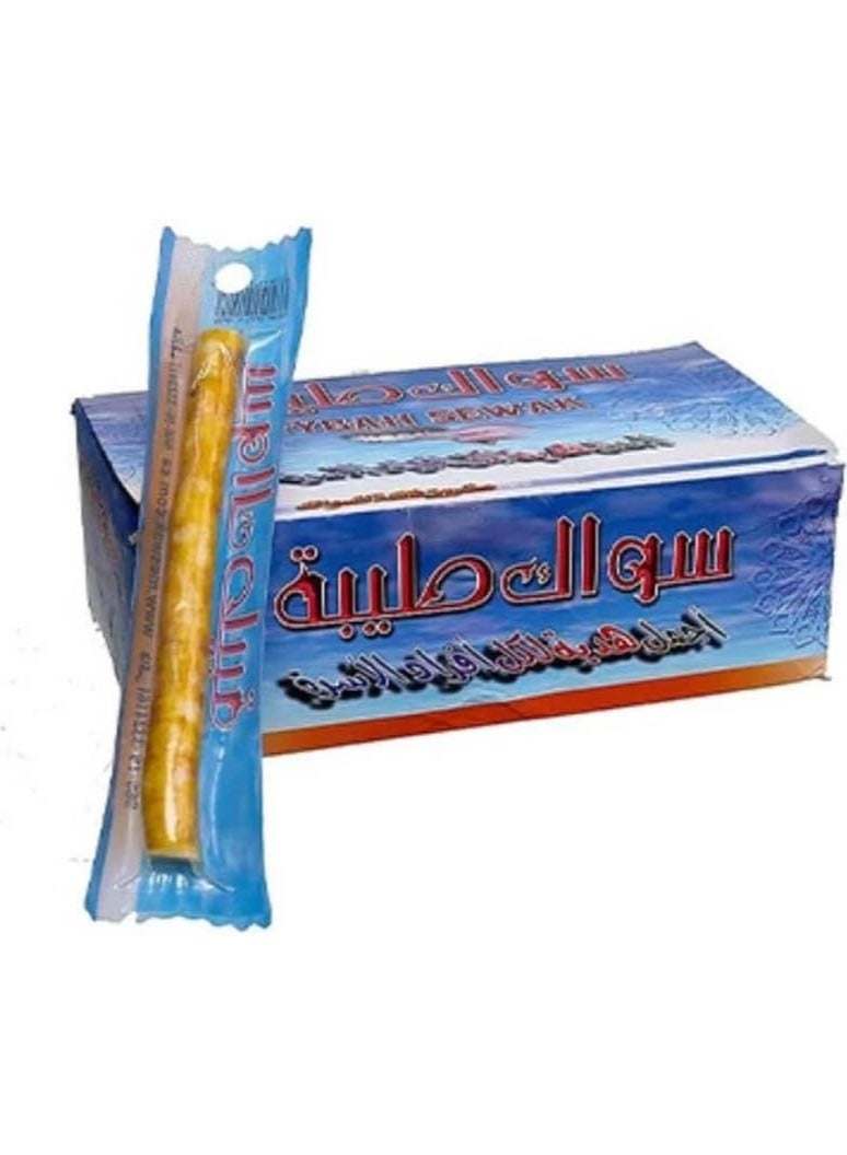 REBENUO Miswak Tybah Natural Toothbrush - Stick Siwak, 20 Pcs IN BOX - Image 1