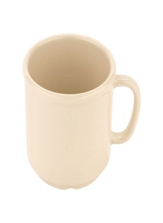 Get G.E.T. S-12-IV-EC Shatter-Resistant Coffe Mug, 12 Ounce, Ivory (Set of 4) - Image 1