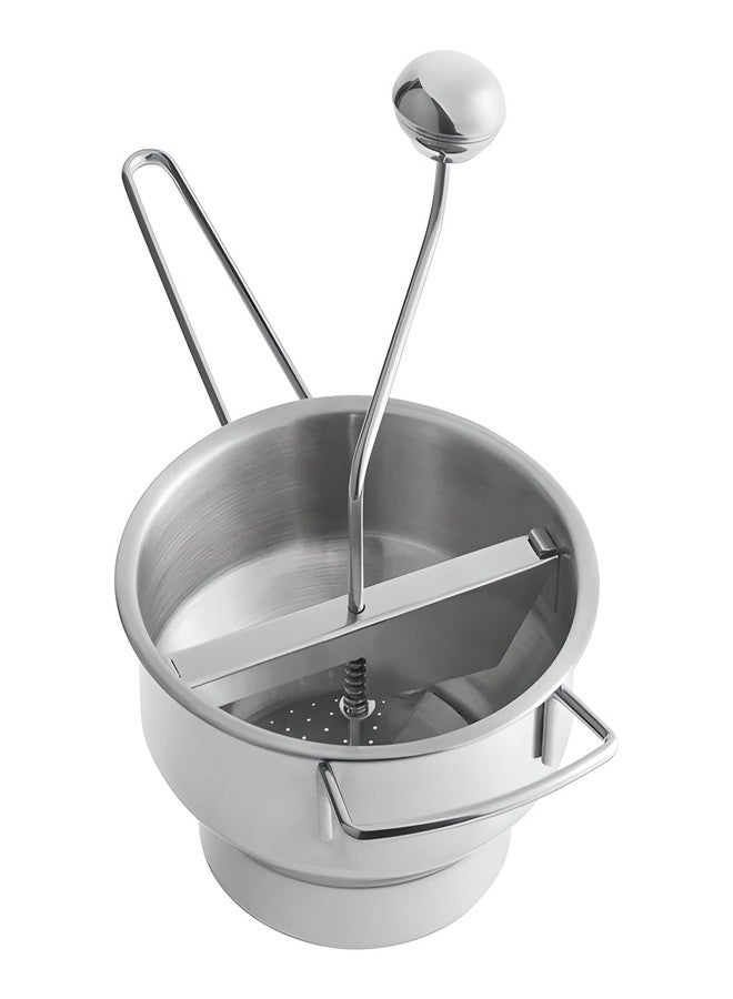 OCSParts OCS Parts Pro Series Stainless Steel 2-Quart Food Mill with 3 Milling Discs | Rotary Food Mill for Purees, Applesauce, Jam, Baby Food, Tomato Sauce Mashed Potatoes and More - Image 1
