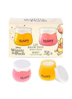 Disney Winnie The Pooh Hunny Honeypot Lip Balm Duo Vanilla & Honey Lip Balms Keep By Your Side Like Pooh & His Hunny Honeypot Scented Fragranced Great Gift