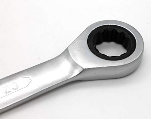 Xing 23mm Dual Purpose Ratchet Wrench Set, Standard MM MM Metric, with Quick Wrench Organizer - Image 4