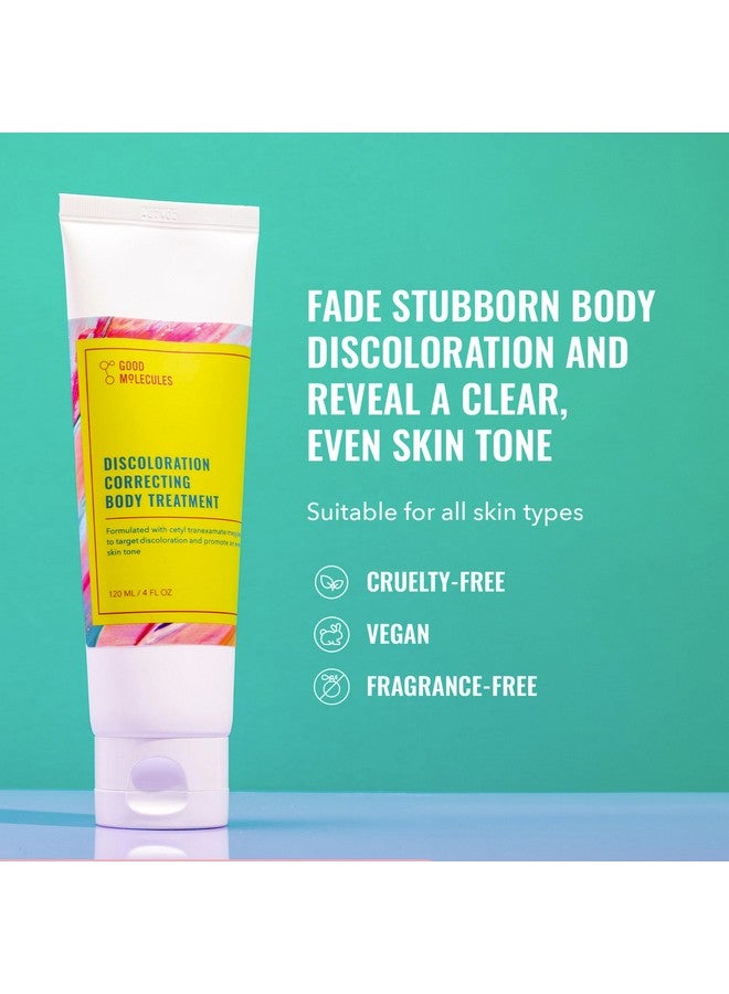 علاج الجسم لتصحيح تغير لون البشرة من Good Molecules - كريم يحتوي على ملح إستر حمض الترانيكساميك، وحمض الليبوهيدروكسي، والنياسيناميد - عناية بالبشرة مضادة للشيخوخة للجسم - Image 2