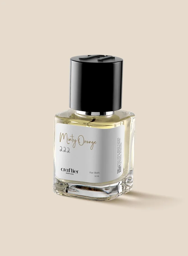 Craftier Perfume MINTY ORANGE - Inspired of-PACIFIC CHILL, Perfume For Unisex, Long Lasting Citrus Summer Fragrance, Eau De Parfum - 50ml
