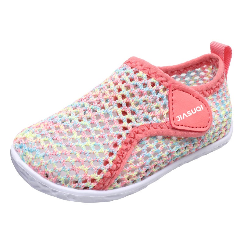 JIASUQI Baby Girls Boys Outdoor Beach Walking Skin Water Shoes Socks Mesh Colorful 18-24 Months - Image 4