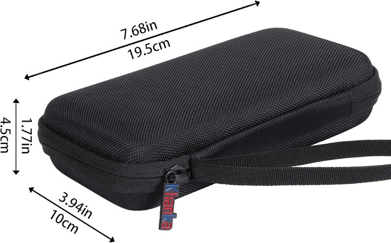 Khanka حافظة لآلة حاسبة هندسية وعلمية من Texas Instruments TI-30Xa / TI BA II Plus / TI-30XIIS / TI-30XS MultiView / TI-36X Pro، حافظة فقط (أسود) - Image 4