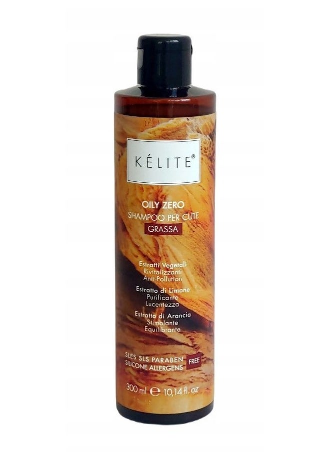 kelite Oily Zero Shampoo Per Cute Grassa 300ml  - Image 1
