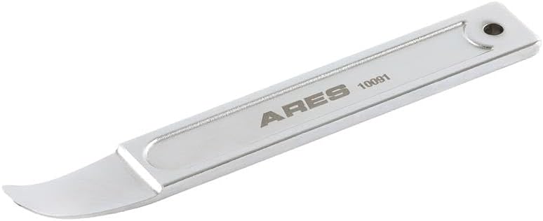 ARES 10091 - أداة بار ميني - إسفين لوحة/تقليم مدمج - بار معدني متين يزيل بسهولة التزيين، والتغليف، والمعادن الرقيقة، والمثبتات، وأكثر - تصميم مدمج لإسفين الجلد للاستخدام في المساحات الضيقة - Image 1