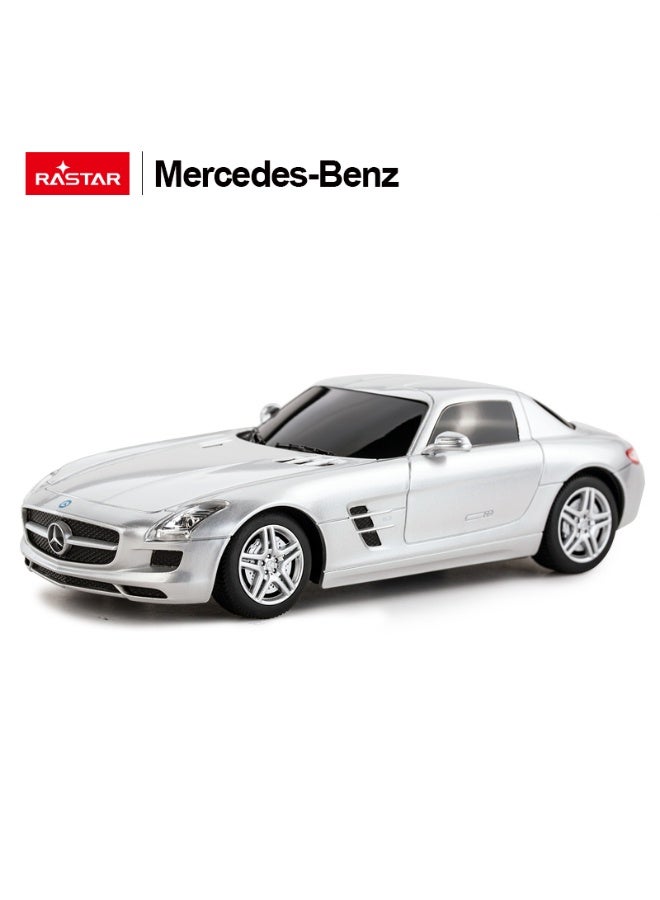 RASTAR 1:24 Scale Mercedes-Benz SLS AMG Remote Control Car, Officially Licensed Mercedes-Benz RC Toy Car for Kids - Image 2