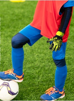 ABJ Youth Soccer Goalie Gloves Heavy Grip Palm, Double Wrist Support for Boys, Kids, Children - 4mm Latex - Football Goalkeeper Gloves, Available in Multiple Colors.  - Image 5