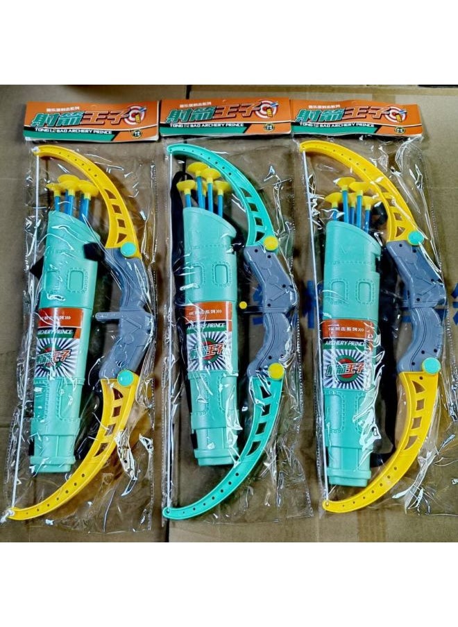 Bow Length 60cm Oversized Simulation Children's Bow And Arrow Toys Supermarket Stalls Push Hot Supply-Color:B Bow Length About 45cm 3 Cut  - Image 2
