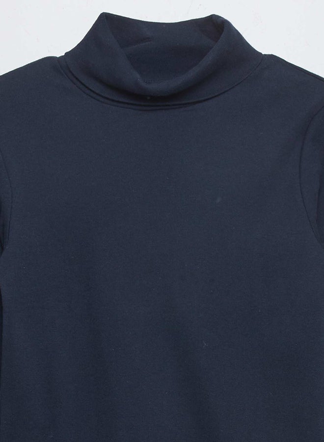Kiabi Boy Plain Undershirt With High Neck  - Image 2
