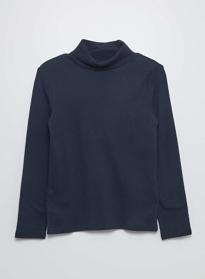 Kiabi Boy Plain Undershirt With High Neck  - Image 1