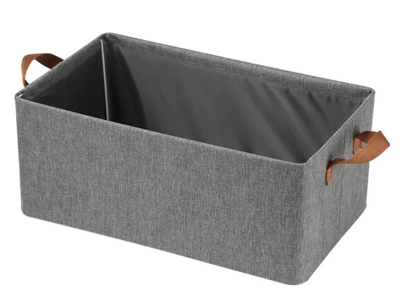 Triyugo Triyugo 6Compartment Foldable Grey Fabric Wardrobe Jeans TShirt and Pant Organizer Efficient Clothing Storage Solution for Wardrobe Organization Clothes Management - Image 1