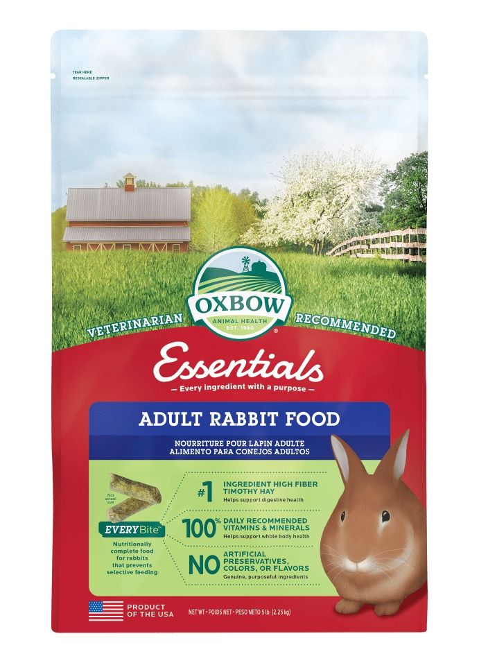 Oxbow Essentials Adult Rabbit Food 2.25 kg - Image 1
