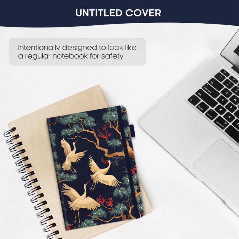 Taja Password Keeper Book With Alphabetical Tabs  Small Password Books For Seniors  Password Notebook For Internet Website Address  Password Logbook To Help You Stay Organized - Crane - Image 4