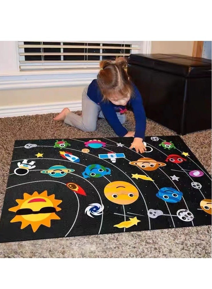 Kids Learning Board, DIY toy,Infant Training and Early Education Board, Wall Decal Educational Toy, Starry Sky  Set  - Image 5