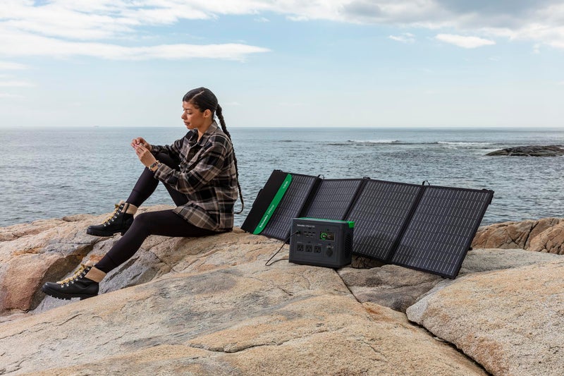 APC Schneider OffGrid 100W Portable Solar Panel, PSP100 Solar Generator Panels, All-in-One Solar Panel and Carrying Case - Image 4