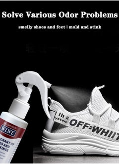 WILLIAM WEIR 120ML Foot Care Shoe Odor Eliminator Deodorizer Spray And Removes Bad Smells Of Boots Heels Tennis Shoe Cleats Sneakers Ballet Shoe Sports Shoes And More  - Image 2