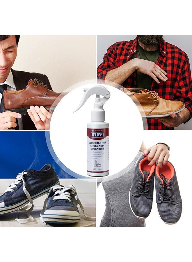 WILLIAM WEIR 120ML Foot Care Shoe Odor Eliminator Deodorizer Spray And Removes Bad Smells Of Boots Heels Tennis Shoe Cleats Sneakers Ballet Shoe Sports Shoes And More  - Image 4