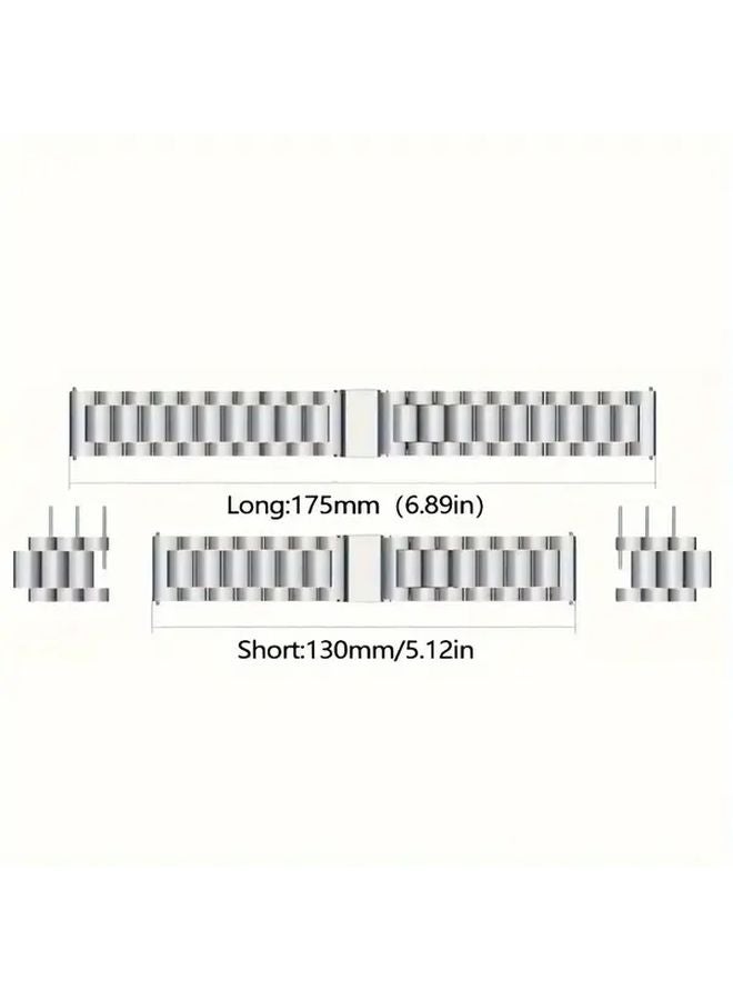 Black TPU Case With Stainless Steel Band For Huawei Watch GT5 41mm - Image 3