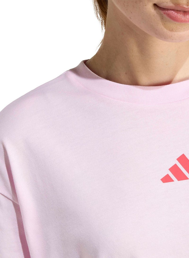 Adidas Soft Sports Graphic Tshirt - Image 4