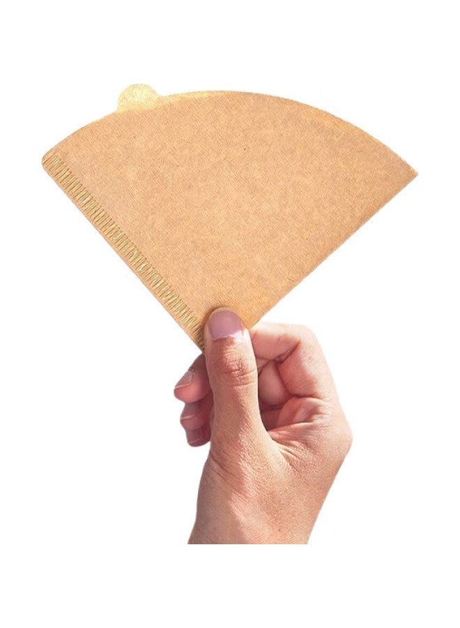 Pakchoice Portable Drip Coffee Filter Papers, V-Shaped Filter Papers For Pour-Over Coffee, 100 Pieces - Image 3