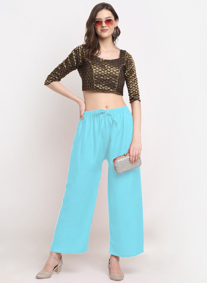 Trend Level Women Wide Leg Fit Palazzos - Image 4