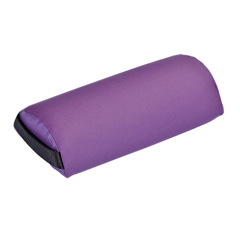 EarthLite Bolster Pillow Neck – Durable Massage Bolster, 100% PU Upholstery incl. Strap Handle/Professional Quality for Massage Tables/Back Pain Relief, Amethyst - Image 3