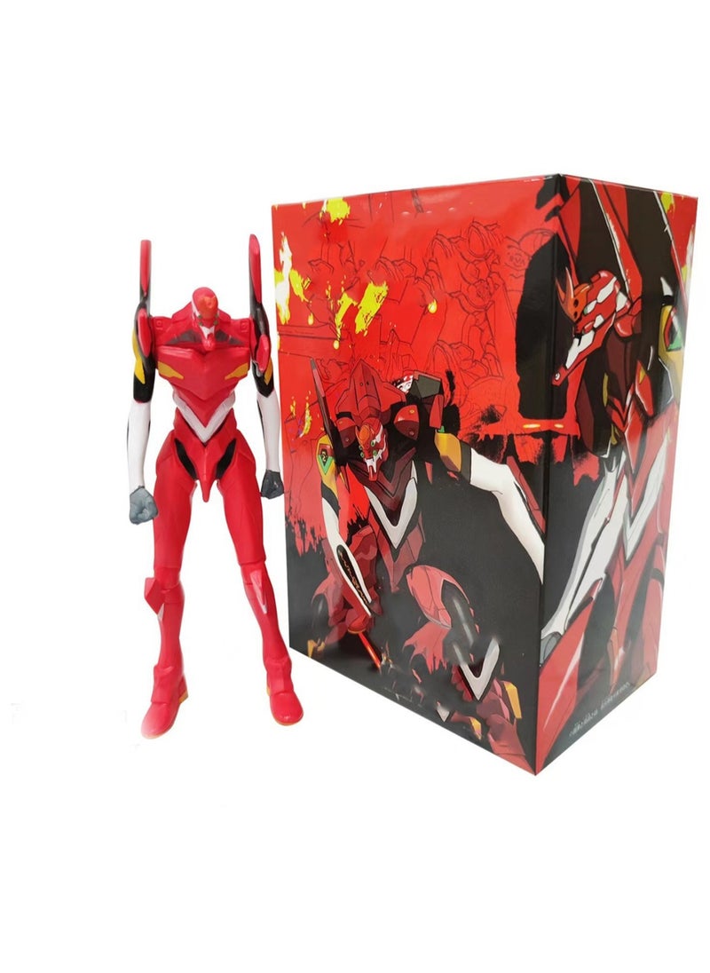 Generic - Neon Genesis Evangelion Joint Movable EVA Unit-01 Unit-02 Mecha Figurine (2 In 1) - Image 1