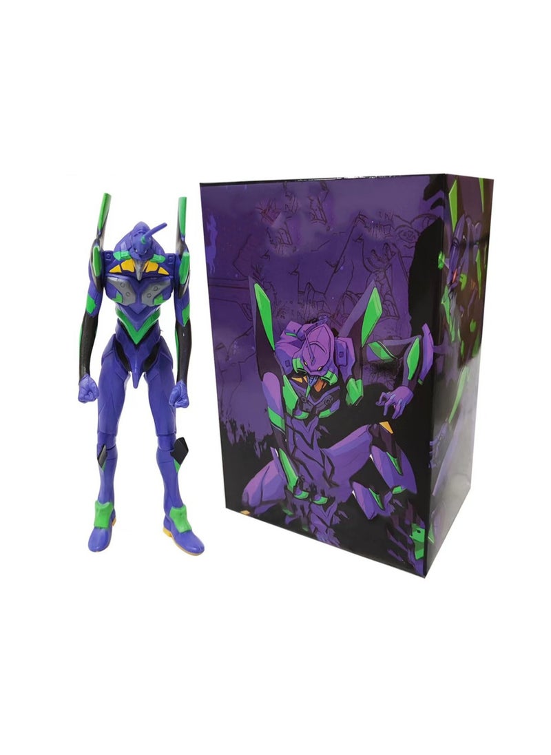 Generic - Neon Genesis Evangelion Joint Movable EVA Unit-01 Unit-02 Mecha Figurine (2 In 1) - Image 1