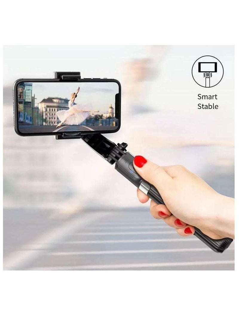 Y&D - Handheld Gimbal Stabilizer Video Vlogging Tripod For Android IOS Smartphone Black - Image 1