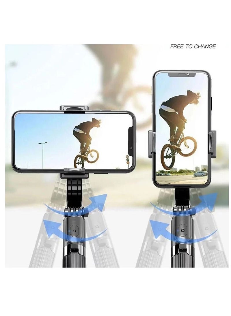 Y&D - Handheld Gimbal Stabilizer Video Vlogging Tripod For Android IOS Smartphone Black - Image 1