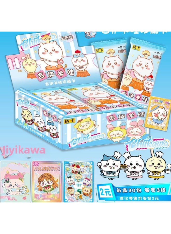 Internet Celebrous Naruto Thick Card Collection Changing Collection Card Stormwind Naruto Sasuke Card Bag Card-Color:Jiyikawa 2 Yuan Pack, 30 Packs In A Box-Specifications:Products Are Updated Quickly (delivered According To The Latest Version))  - Image 1