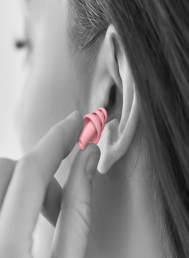 Shush! Shush Sleep/Swim Earplugs - Dual Purpose 2-in-1 - Effective Noise Reduction for undisturbed Sleeping - Waterproof Seal for Swimming and Water Sports - Reusable Over 365x - Image 2