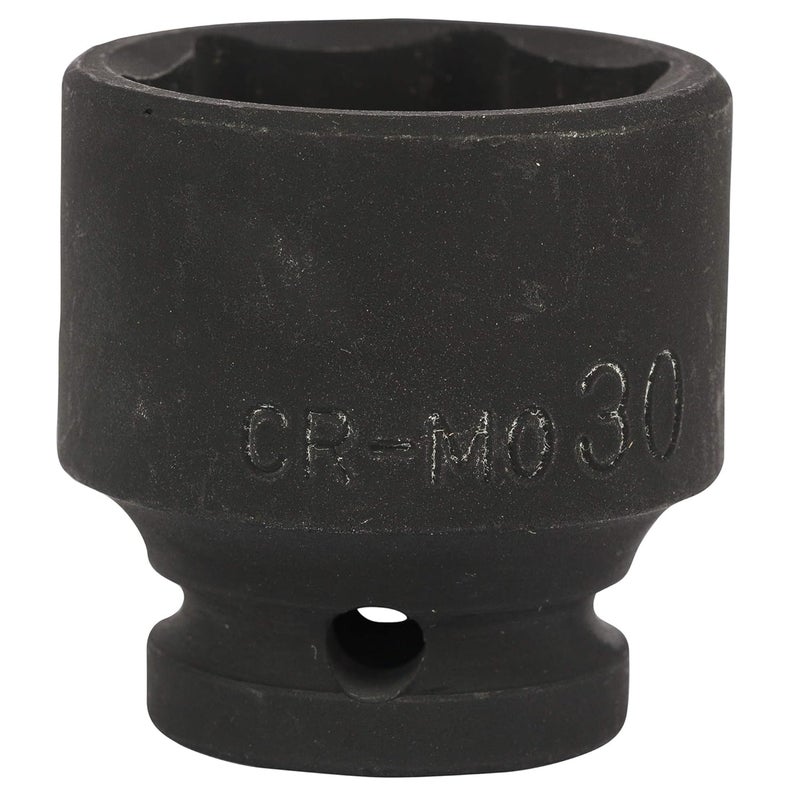 Stanley STANLEY STMT894568B ChromeMolybdenum Steel 6 Point Impact Socket 12 inch 30 mmBlack  - Image 2
